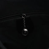 Gucci 1997 Black GG Velvet Shoulder Bag