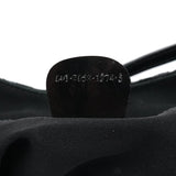 Gucci 1997 Black GG Velvet Shoulder Bag