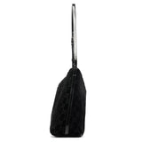Gucci 1997 Black GG Velvet Shoulder Bag
