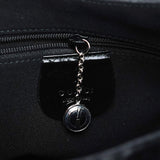 Gucci 1997 Black GG Velvet Shoulder Bag