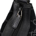 Gucci 1997 Black Suede GG Bamboo Shoulder Bag