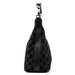 Gucci 1997 Black Suede GG Hobo Shoulder Bag