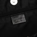 Gucci 1997 Black Suede GG Shoulder Bag