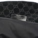 Gucci 1997 Black Suede GG Shoulder Bag