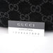 Gucci 1997 Black Suede GG Shoulder Bag