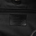 Gucci 1997 Black Suede GG Shoulder Bag