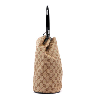 Gucci 1999 Beige GG Ring Bag