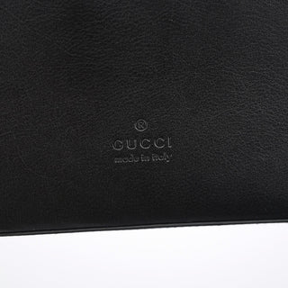 Gucci 1999 Black Calfskin Loop Shoulder Bag