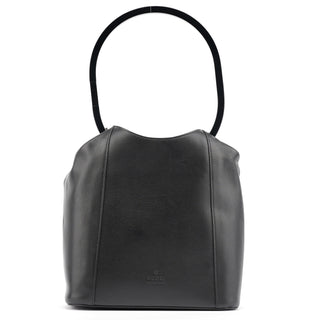 Gucci 1999 Black Calfskin Loop Shoulder Bag