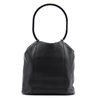 Gucci 1999 Black Calfskin Loop Shoulder Bag