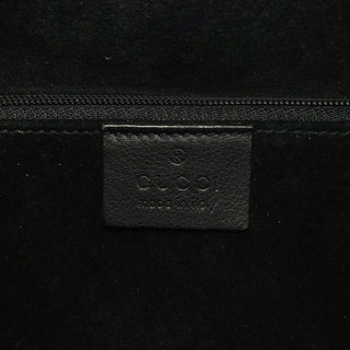Gucci 1999 Black Calfskin Loop Shoulder Bag