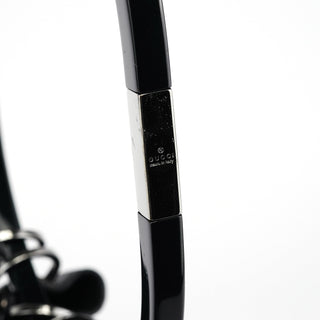 Gucci 1999 Black Calfskin Loop Shoulder Bag