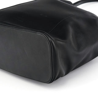 Gucci 1999 Black Calfskin Loop Shoulder Bag