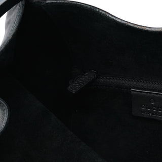 Gucci 1999 Black Calfskin Loop Shoulder Bag