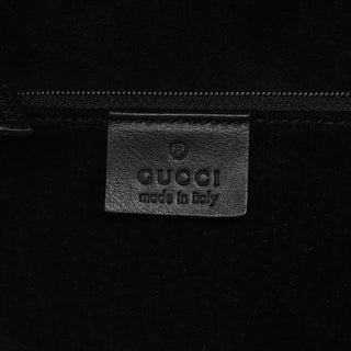 Gucci 1999 Black Calfskin Loop Shoulder Bag