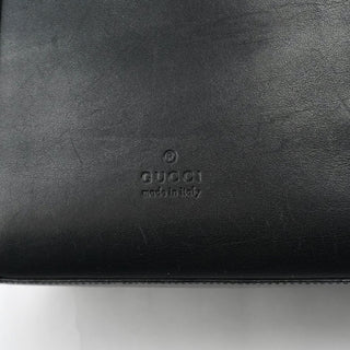Gucci 1999 Black Calfskin Loop Shoulder Bag