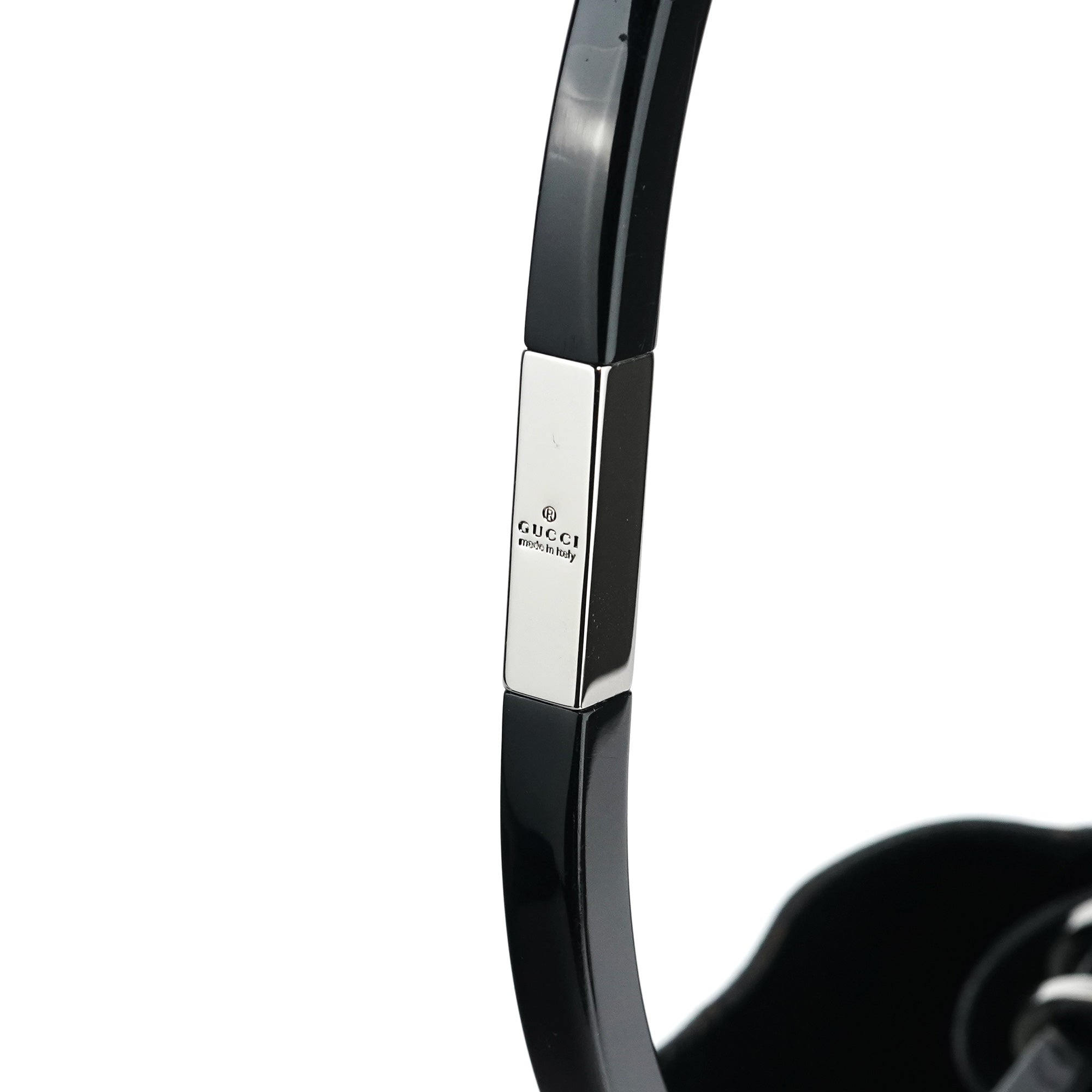 Gucci 1999 Black Calfskin Loop Shoulder Bag