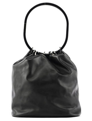 Gucci 1999 Black Calfskin Loop Shoulder Bag