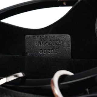 Gucci 1999 Black Calfskin Loop Shoulder Bag