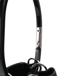 Gucci 1999 Black Calfskin Loop Shoulder Bag