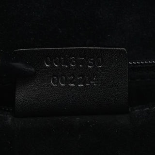 Gucci 1999 Black Calfskin Loop Shoulder Bag