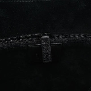 Gucci 1999 Black Calfskin Loop Shoulder Bag