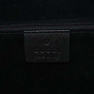 Gucci 1999 Black Calfskin Loop Shoulder Bag