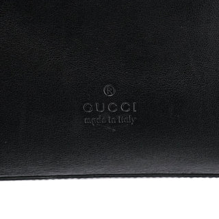 Gucci 1999 Black Calfskin Loop Shoulder Bag