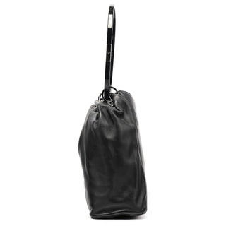 Gucci 1999 Black Calfskin Loop Shoulder Bag