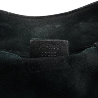 Gucci 1999 Black Calfskin Loop Shoulder Bag