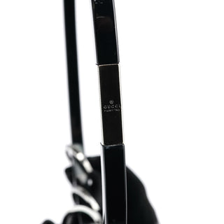 Gucci 1999 Black Calfskin Loop Shoulder Bag