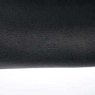 Gucci 1999 Black Calfskin Loop Shoulder Bag