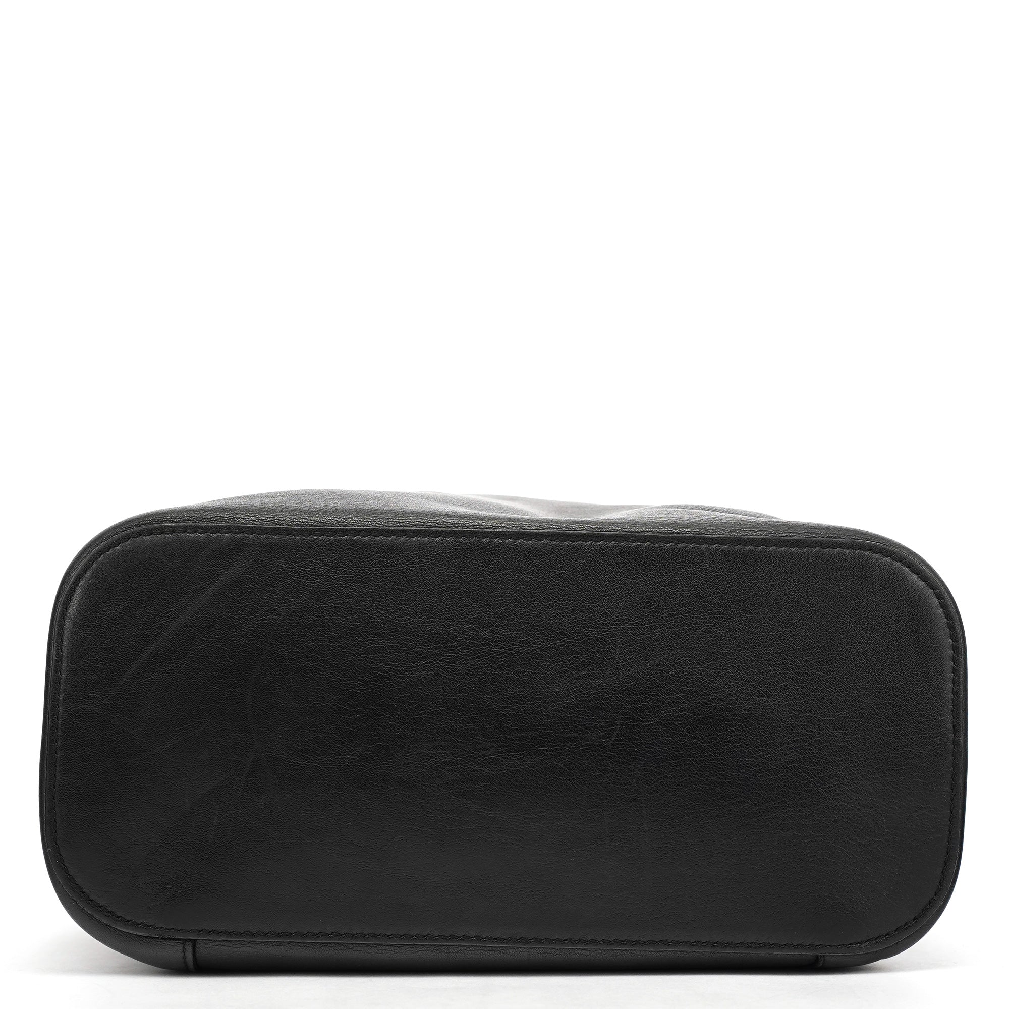 Gucci 1999 Sac porté épaule Loop en cuir de veau noir