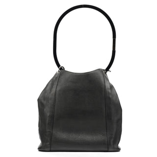 Gucci 1999 Black Calfskin Loop Shoulder Bag