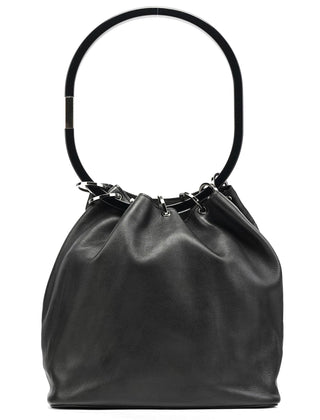 Gucci 1999 Black Calfskin Loop Shoulder Bag