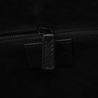 Gucci 1999 Black Calfskin Ring Bag