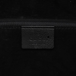 Gucci 1999 Black Calfskin Ring Bag