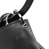Gucci 1999 Black Calfskin Ring Bag