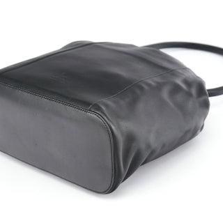 Gucci 1999 Black Calfskin Ring Bag