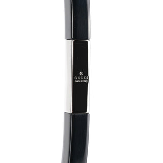 Gucci 1999 Black Calfskin Ring Bag