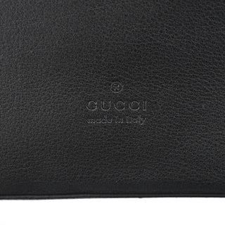 Gucci 1999 Black Calfskin Ring Bag