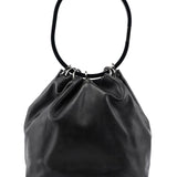 Gucci 1999 Black Calfskin Ring Bag