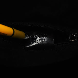 Gucci 1999 Black GG Canvas Loop Shoulder Bag