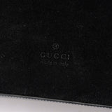 Gucci 1999 Black Suede Ring Bag