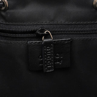 Gucci 1999 Grey Snakeskin Print Drawstring Tote Bag