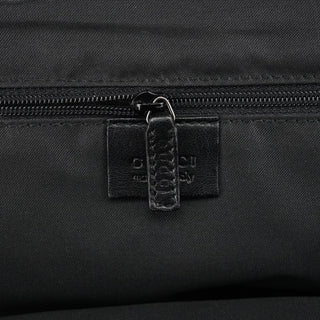 Gucci 2000 Black Velvet Clutch Shoulder Bag