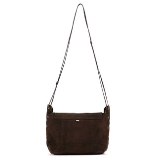Gucci 2001 Suede Heart Shoulder Bag