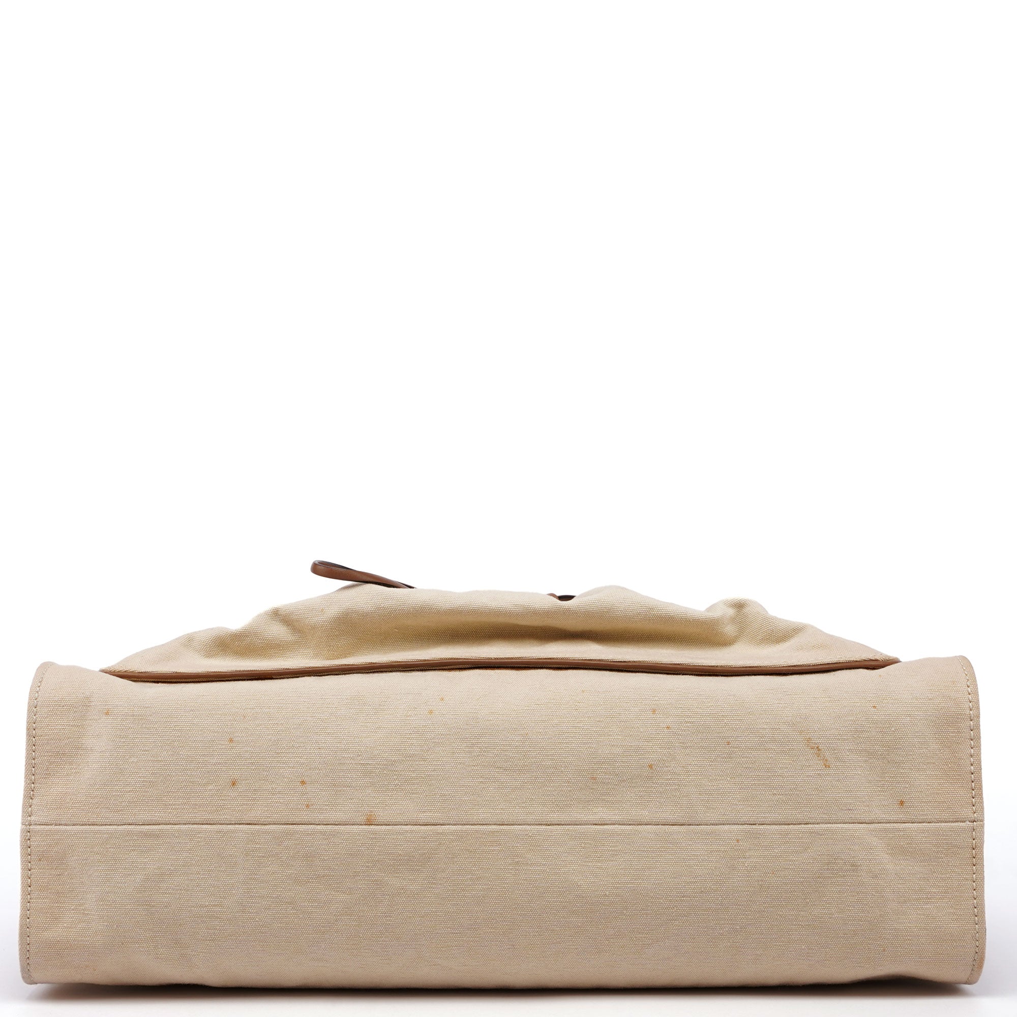 Gucci 2002 Sac cabas Bamboo en toile beige