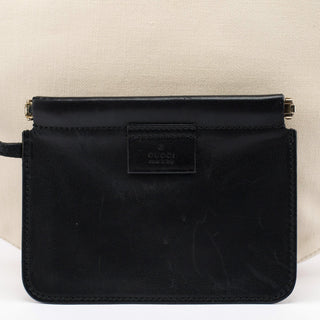 Gucci 2002 Beige Canvas Hobo Shoulder Bag