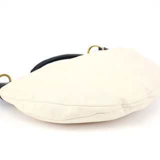 Gucci 2002 Beige Canvas Hobo Shoulder Bag